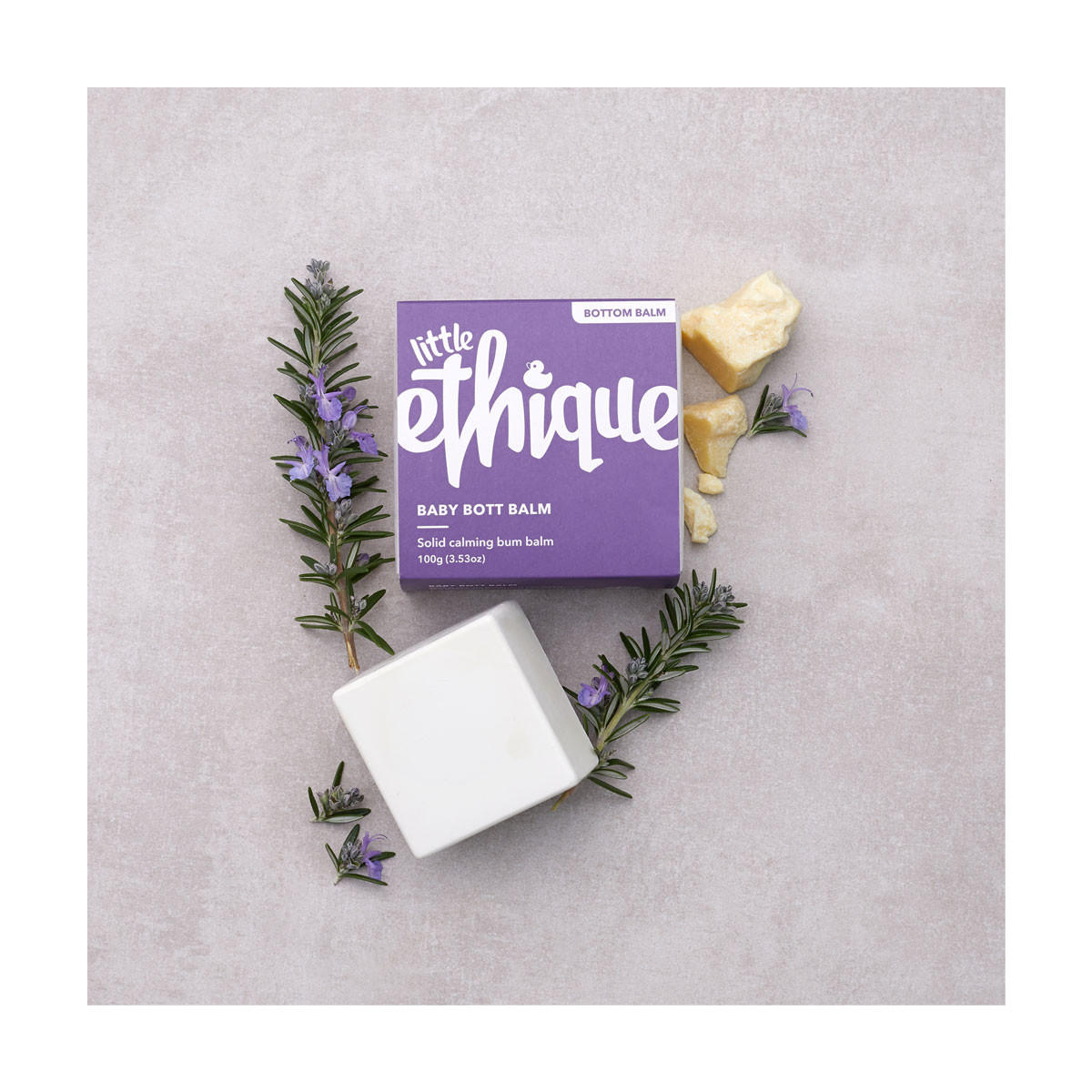 Ethique Baby Bott Balm - Solid Calming Bum Balm_2