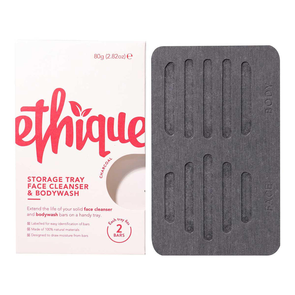 Ethique Storage Tray Face Cleanser and Bodywash - Charcoal_1