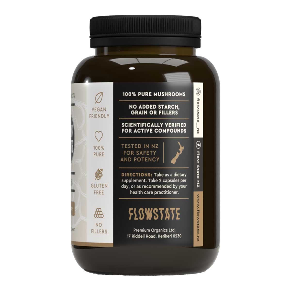 FLOW STATE Chaga Organic Mushroom Extract _3