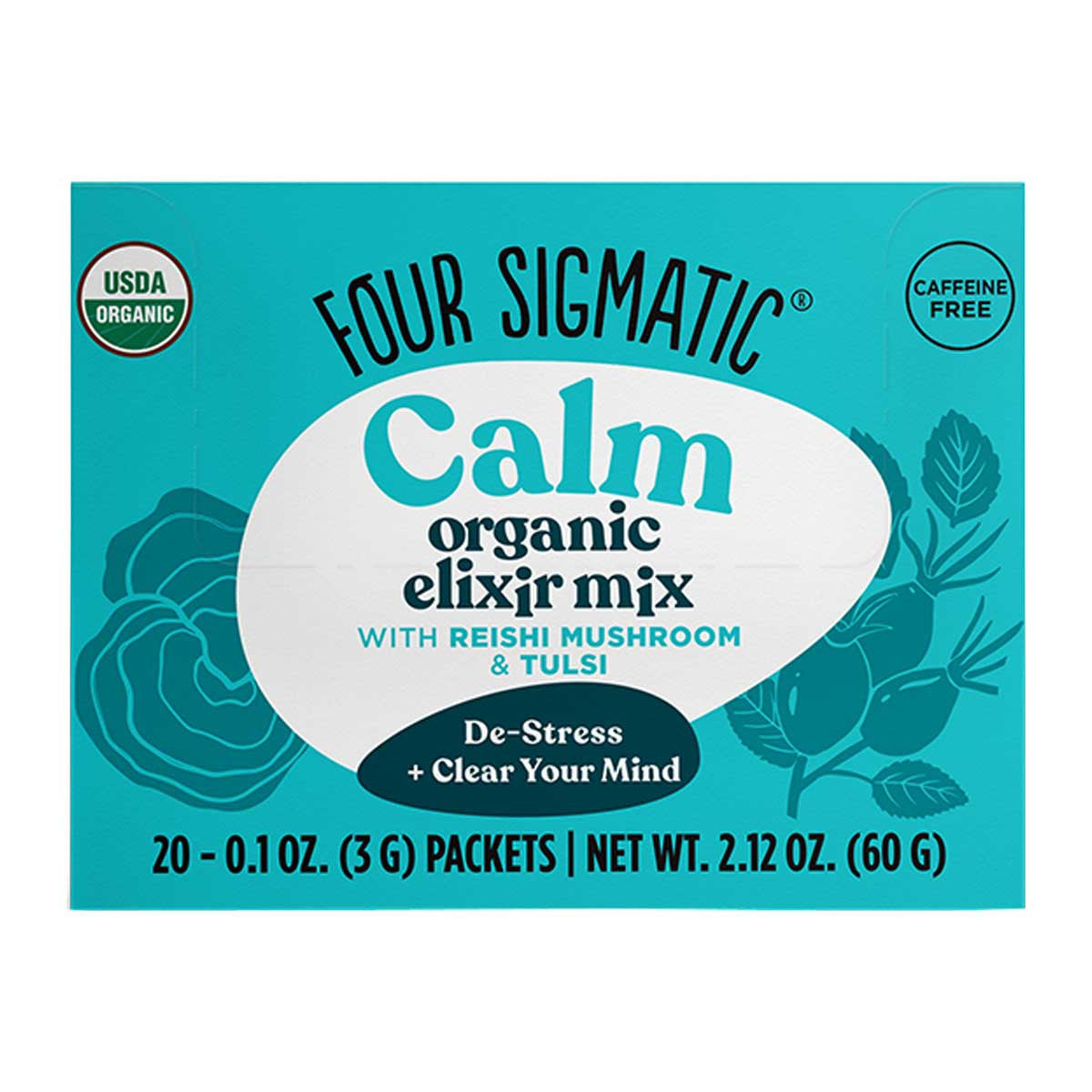 Four Sigmatic Organic Elixir Mix Reishi Mushroom & Tulsi - Calm _1