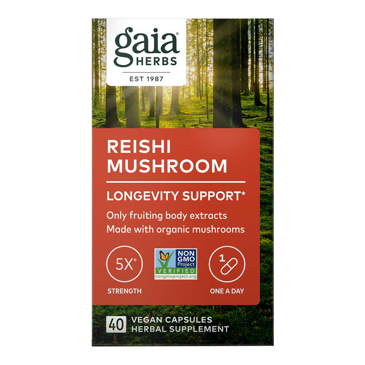 Gaia Herbs Reishi Mushroom Longevity Support _2