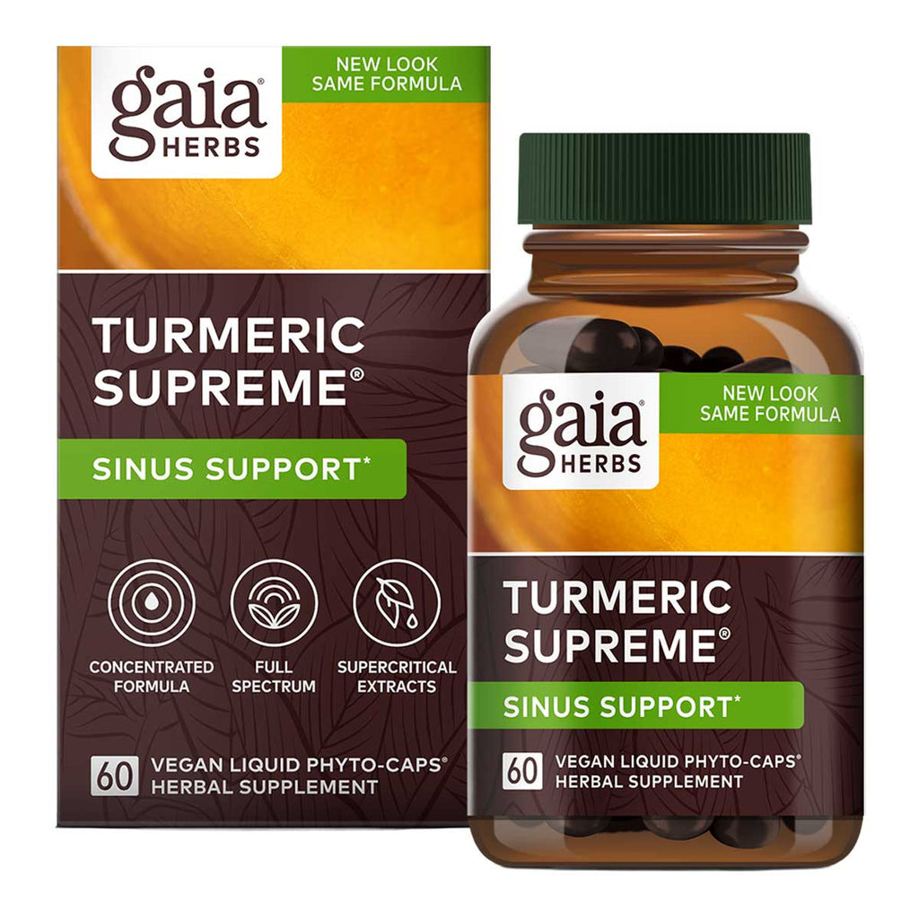 Gaia Herbs Turmeric Supreme Sinus Support _2