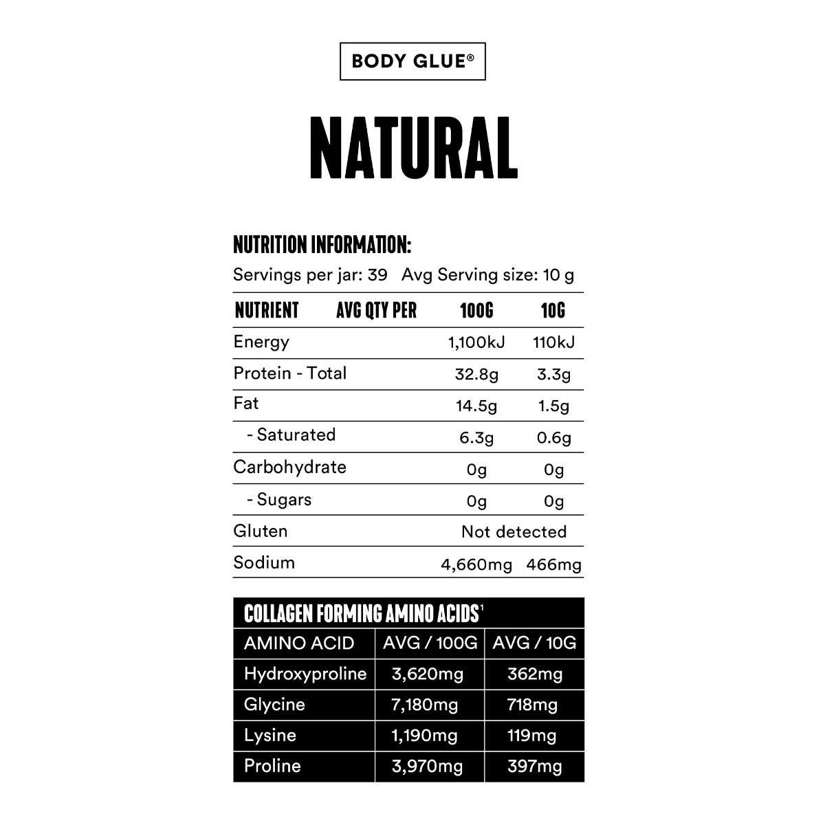 Gevity Bone Broth Body Glue Natural _3