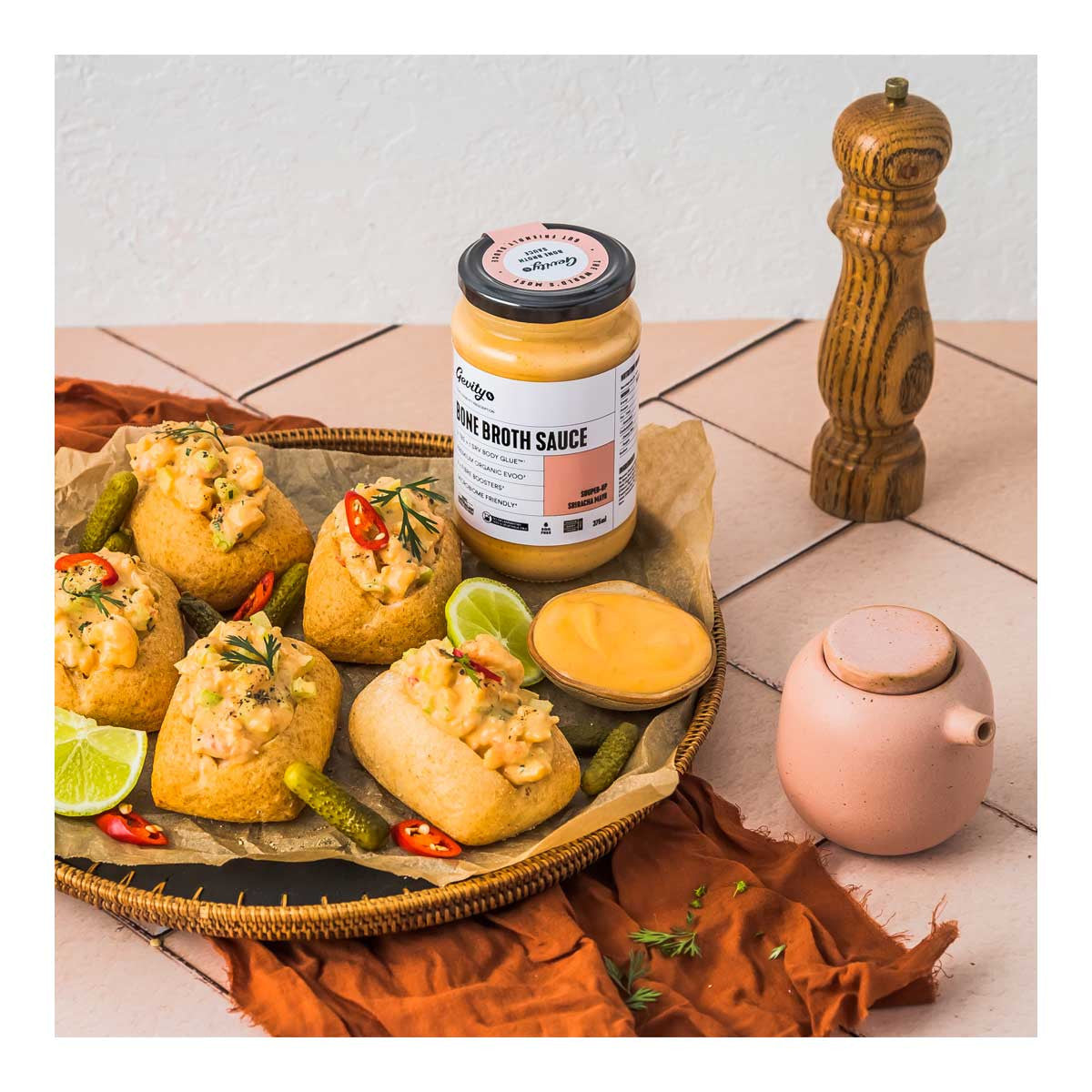 Gevity Bone Broth Sauce - Souped-Up Sriracha Mayo_5