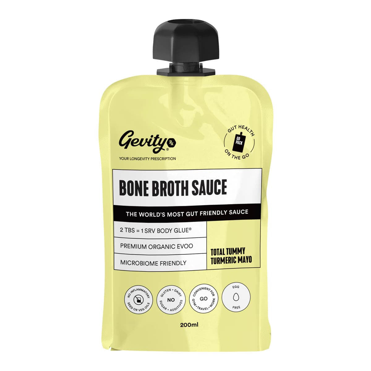 Gevity Bone Broth Sauce - Total Tummy Turmeric Mayo _2