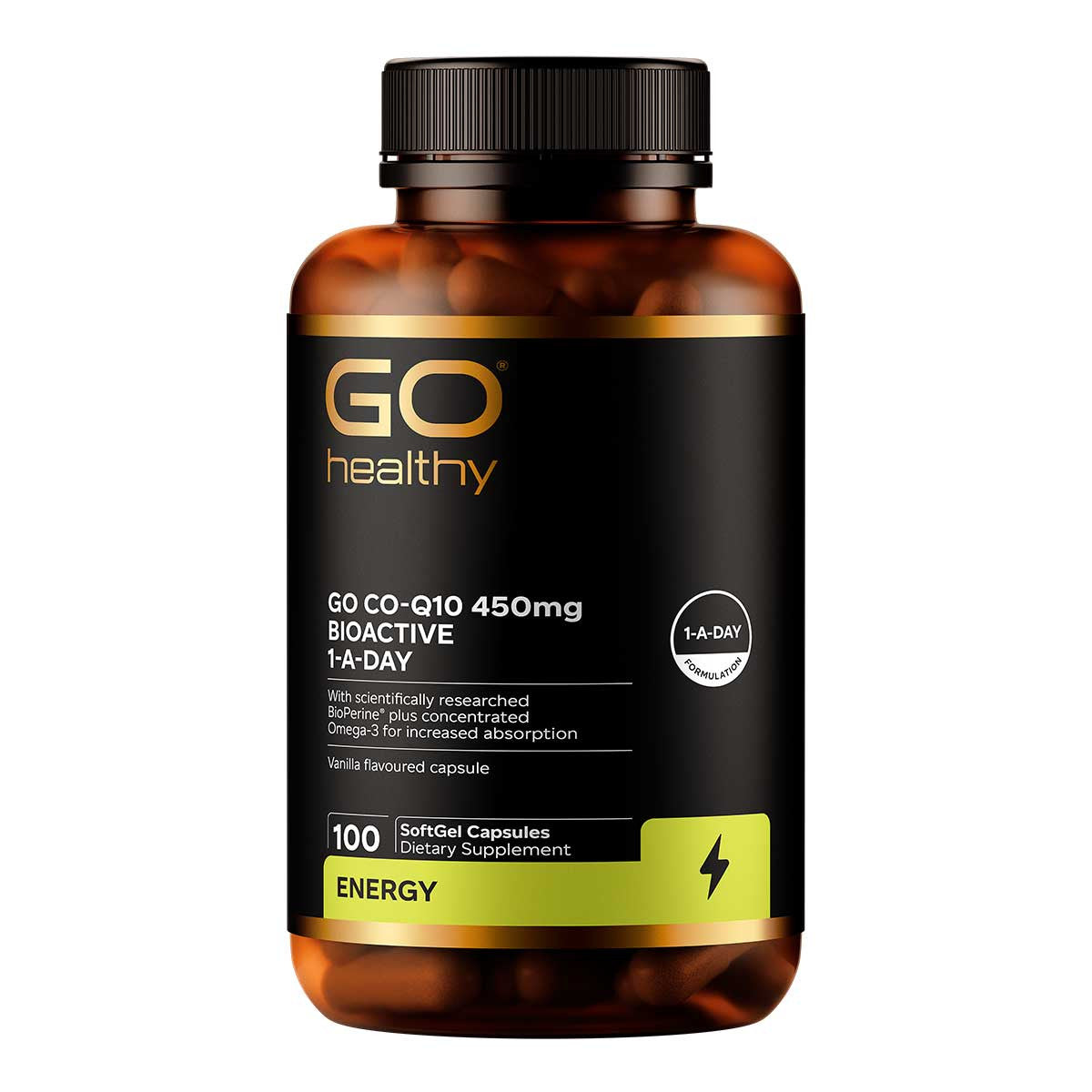 GO Healthy Go Co-Q10 450mg BioActive 1-A-Day _1