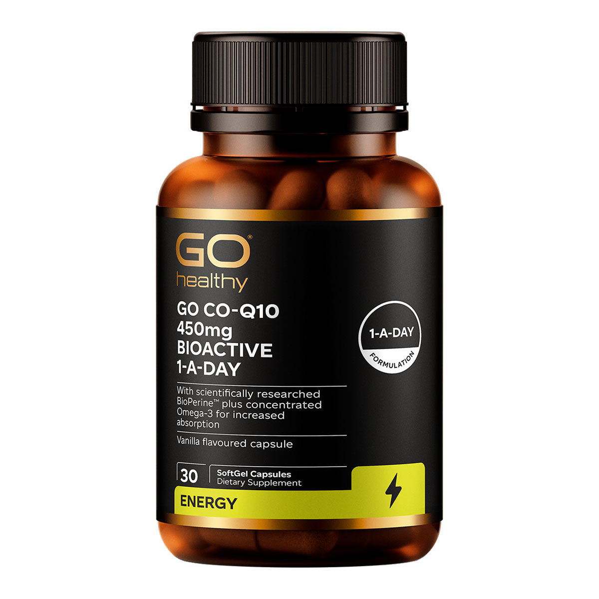 GO Healthy Go Co-Q10 450mg BioActive 1-A-Day _3