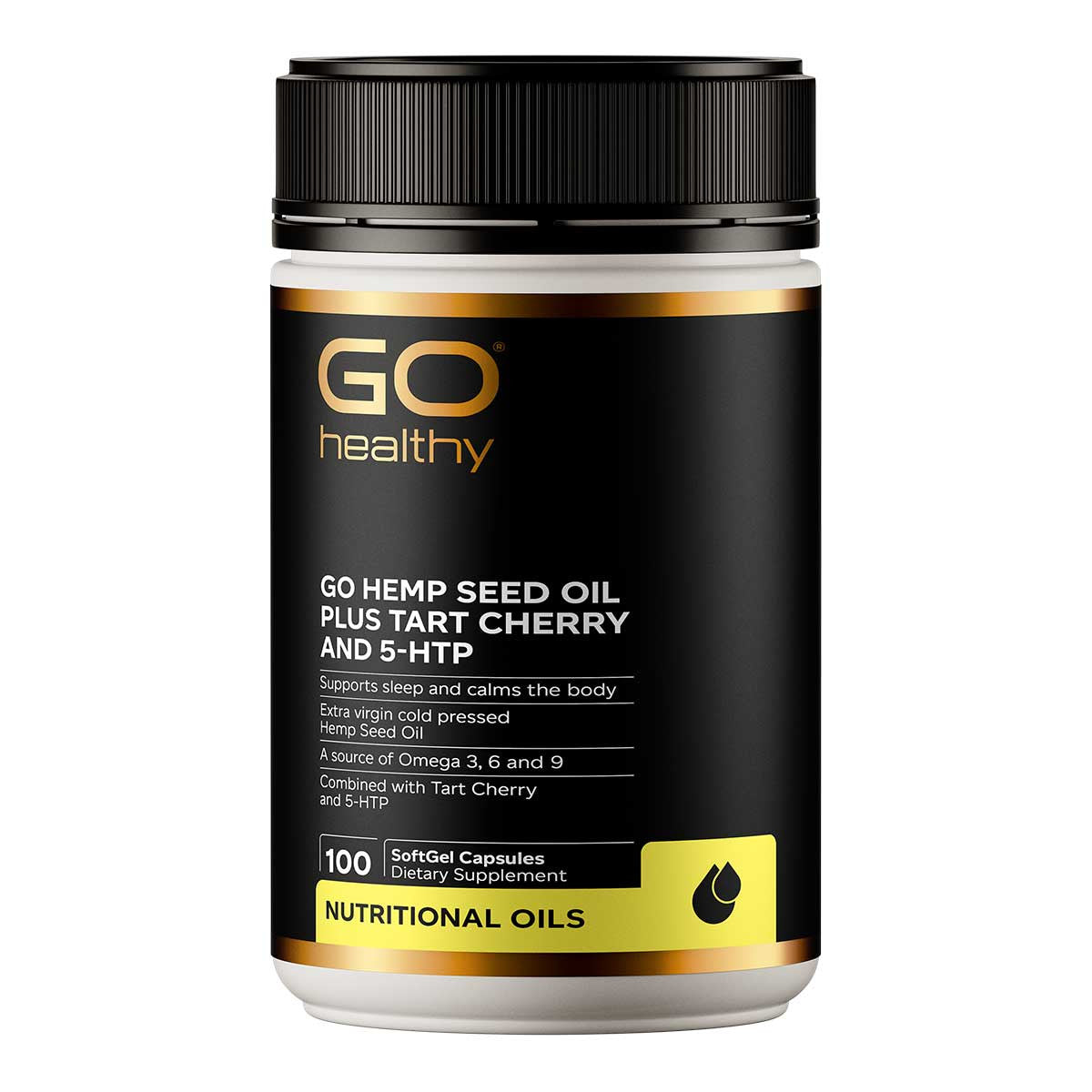 GO Healthy GO Hemp Seed Oil Plus Tart Cherry & 5HTP _2