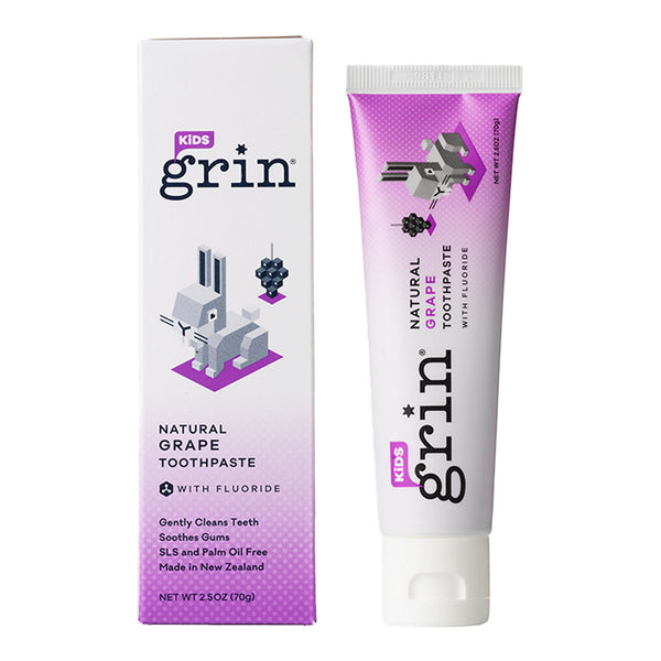 Kids Natural Grape Toothpaste with Fluoride