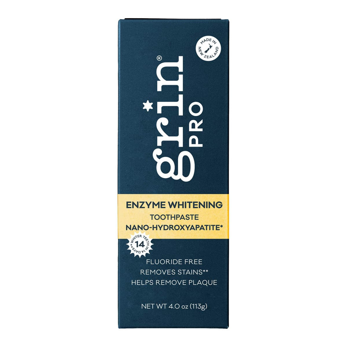 Grin Pro Enzyme Whitening Toothpaste Nano-Hydroxyapatite _1