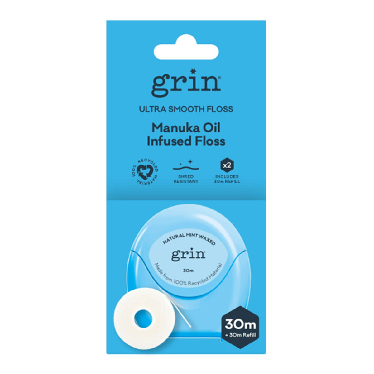 Grin Ultra Smooth Floss - Manuka Oil Infused _1
