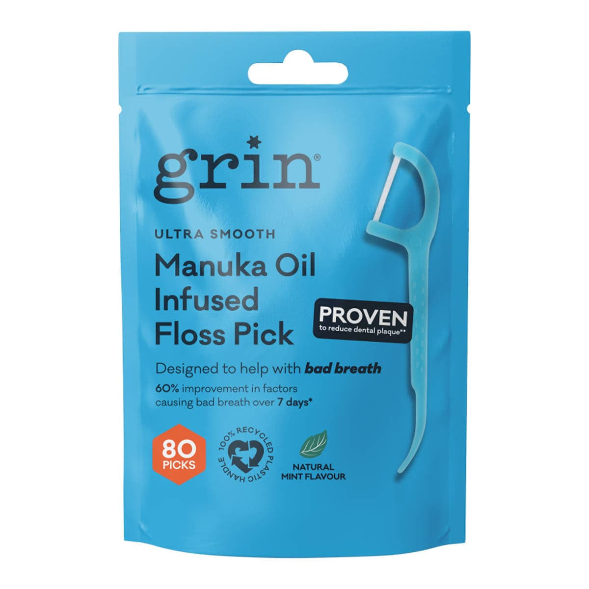 Grin Ultra Smooth Manuka Oil Infused Floss Picks _2