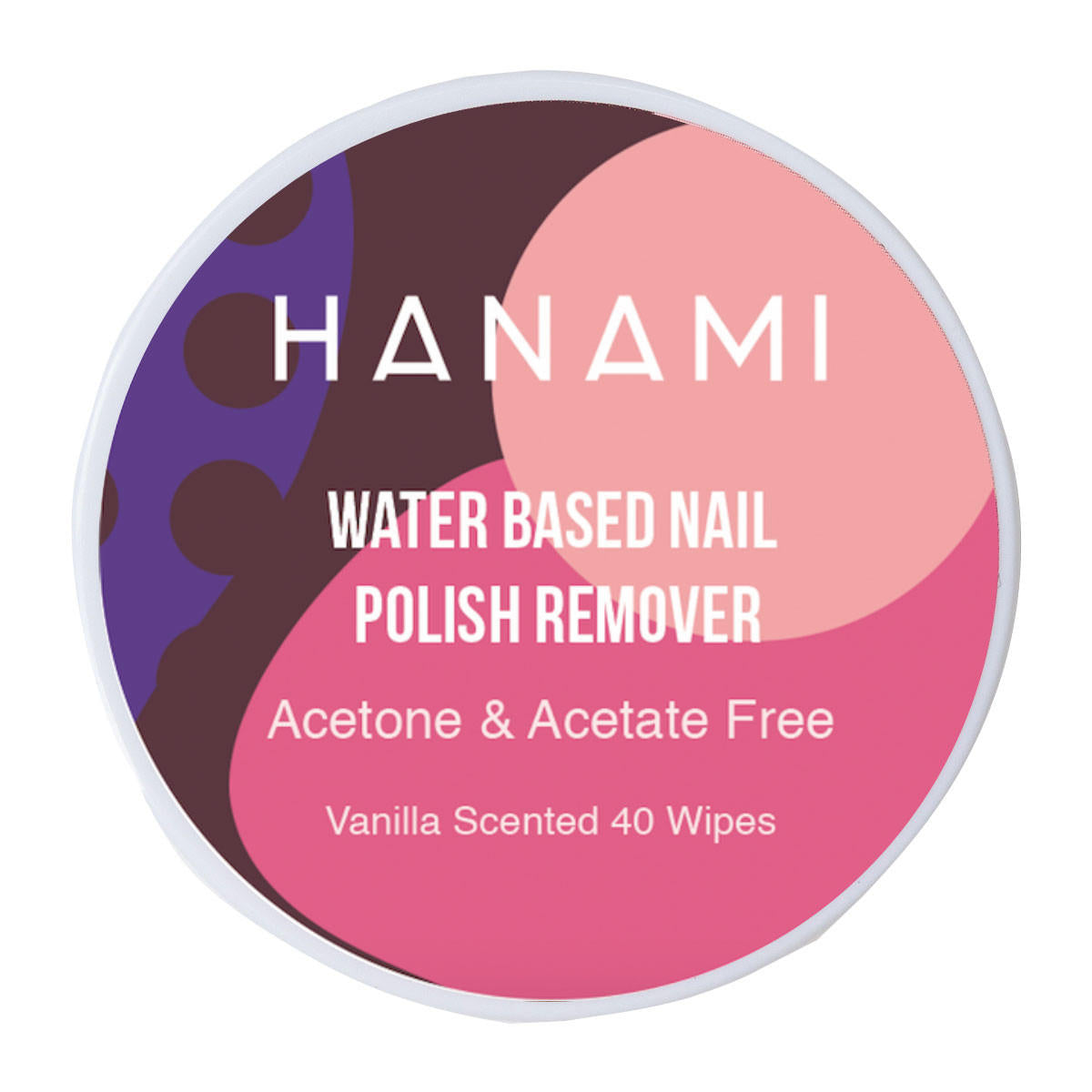 Hanami Water Based Nail Polish Remover Wipes_1