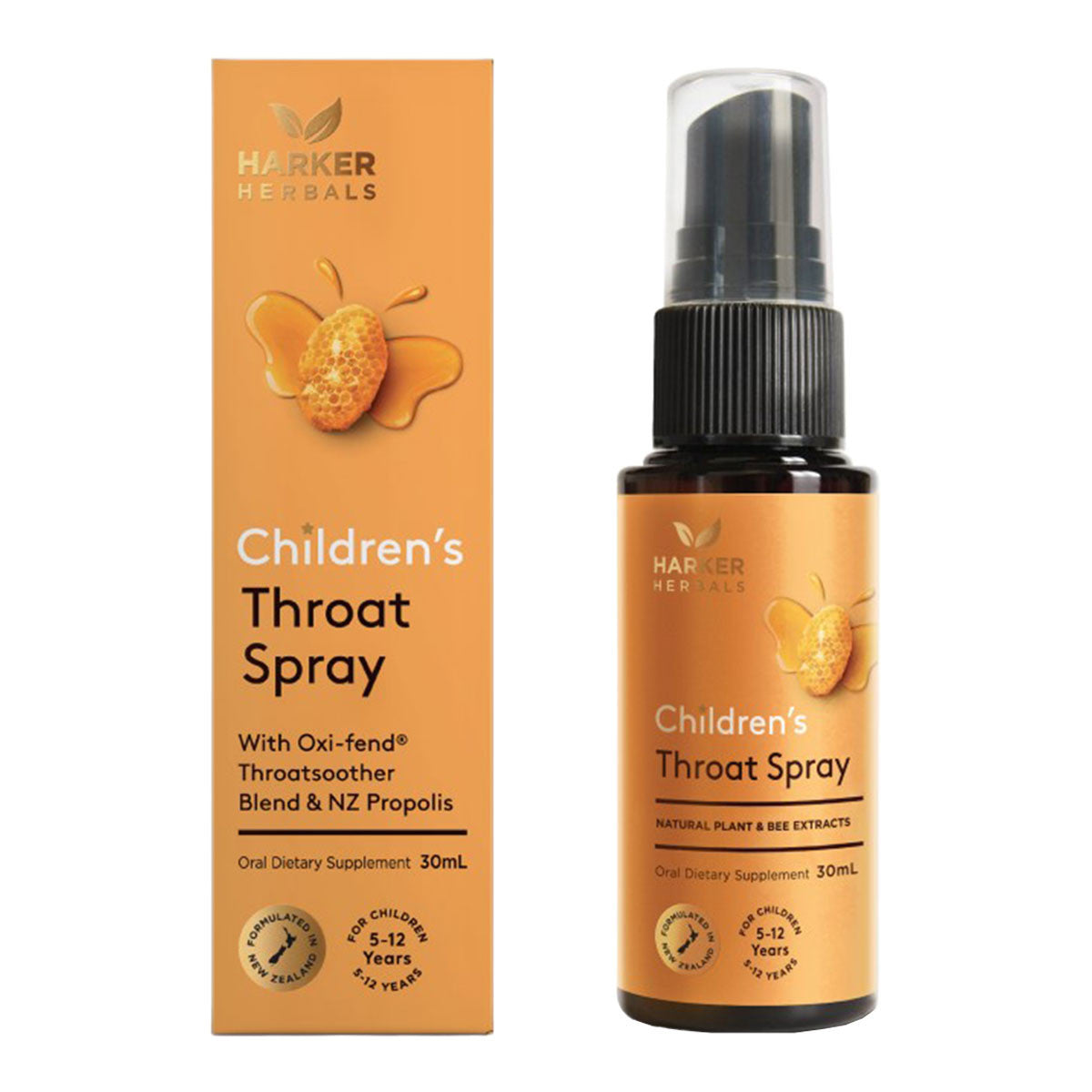 Harker Herbals Children's Throat Spray _1
