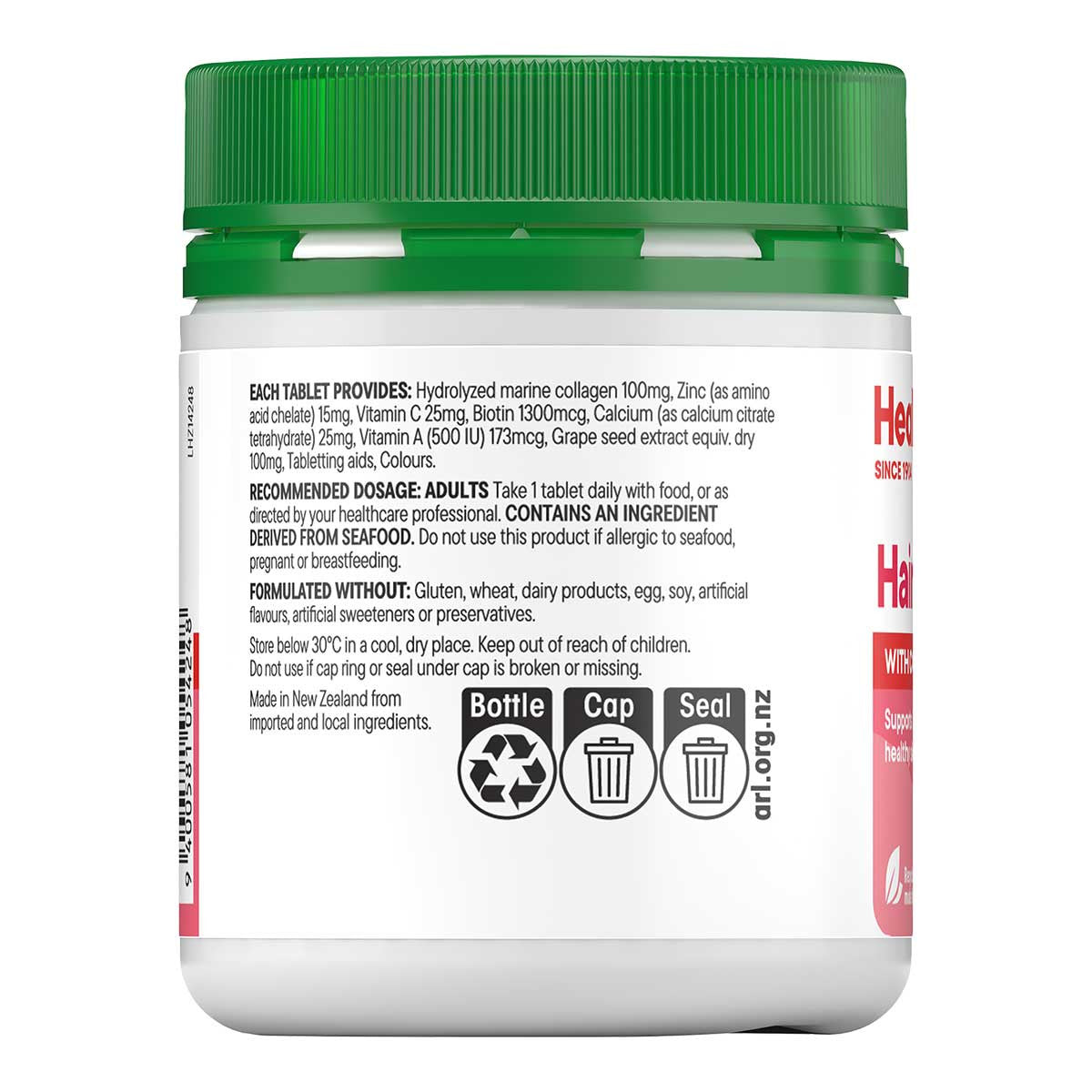 Healtheries Hair, Skin & Nails with Collagen & Biotin _2