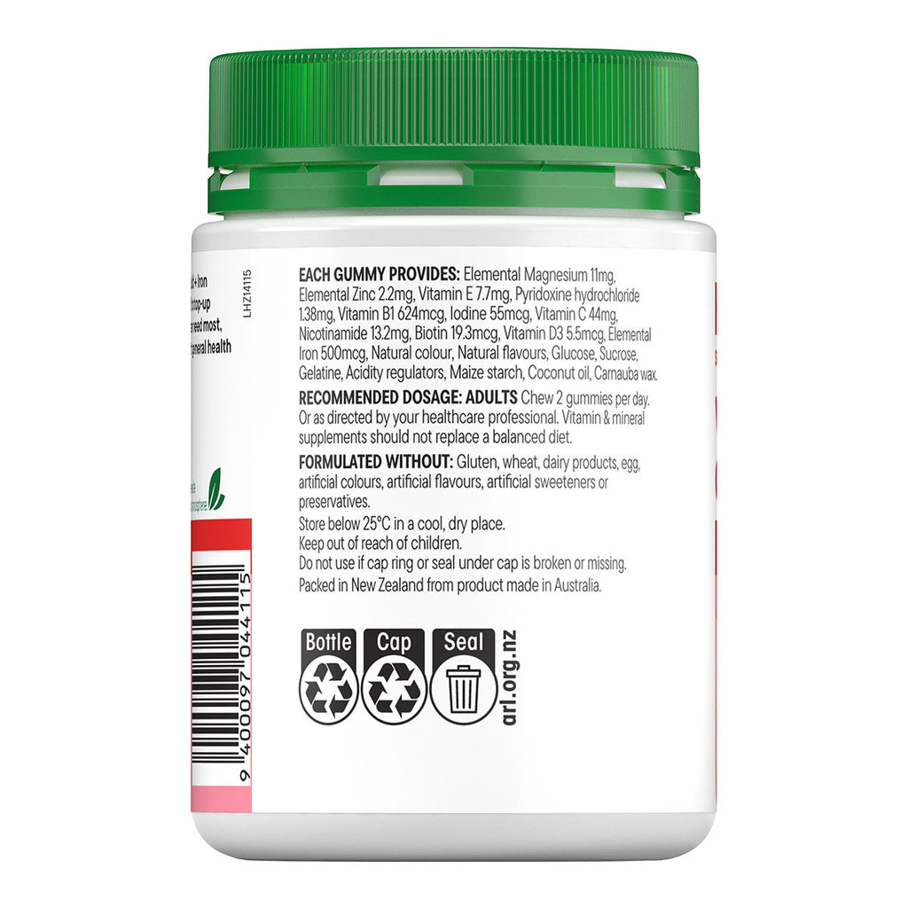 Healtheries Women's Multi + Iron Gummies High Strength _2