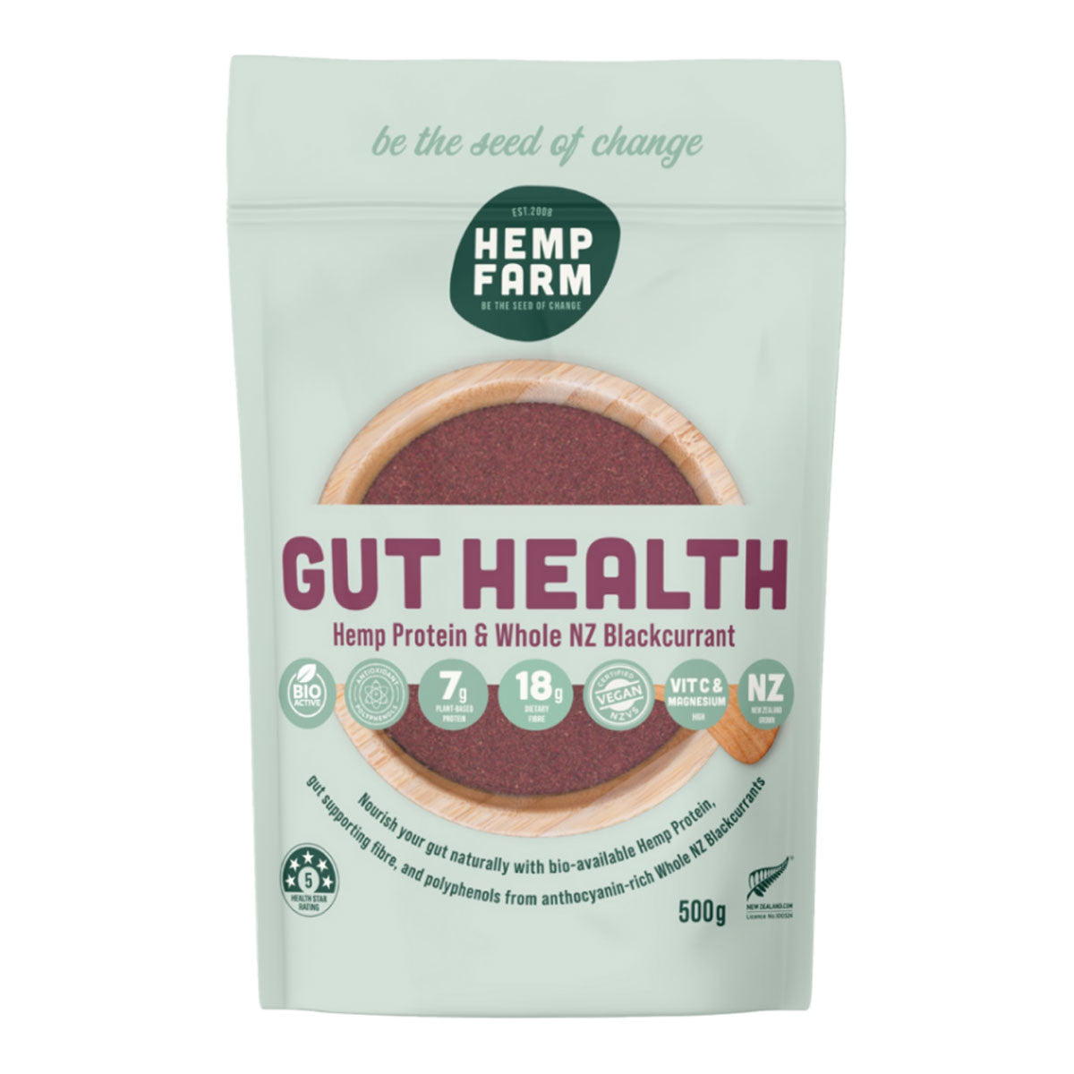 Hemp Farm Gut Health Hemp Protein _1