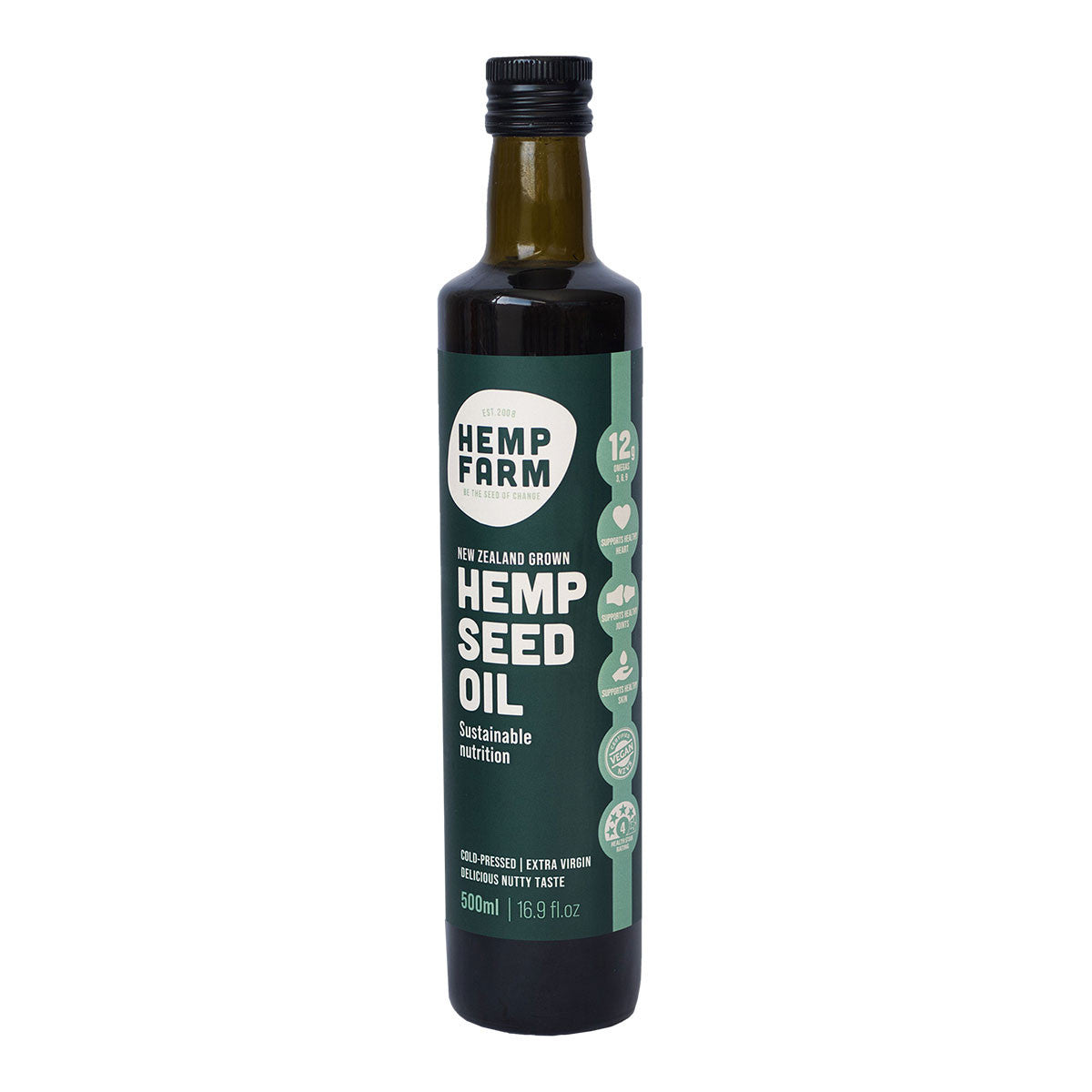 Hemp Farm NZ Grown Hemp Seed Oil _1