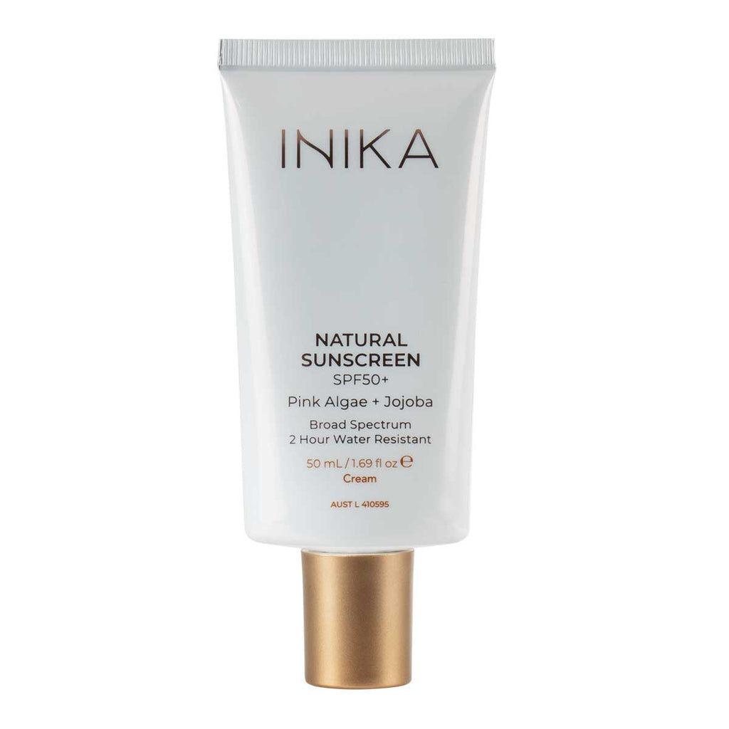 INIKA Organic Natural Sunscreen SPF50+ Pink Algae + Jojoba _1
