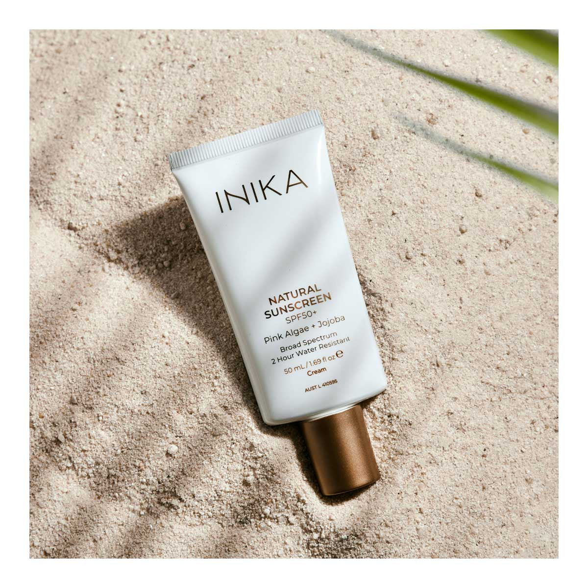 INIKA Organic Natural Sunscreen SPF50+ Pink Algae + Jojoba _3