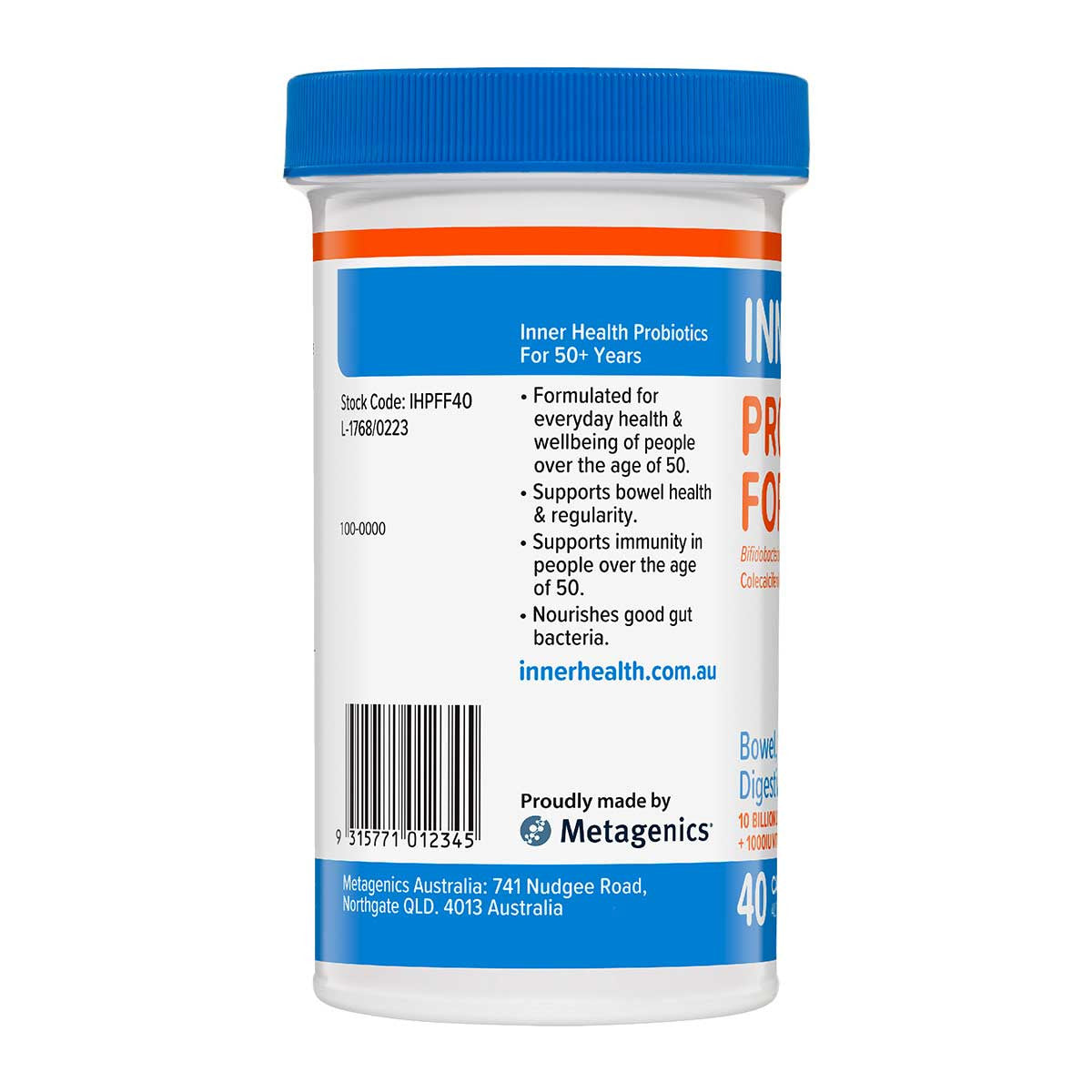 Inner Health Probiotics for 50+ Years _2