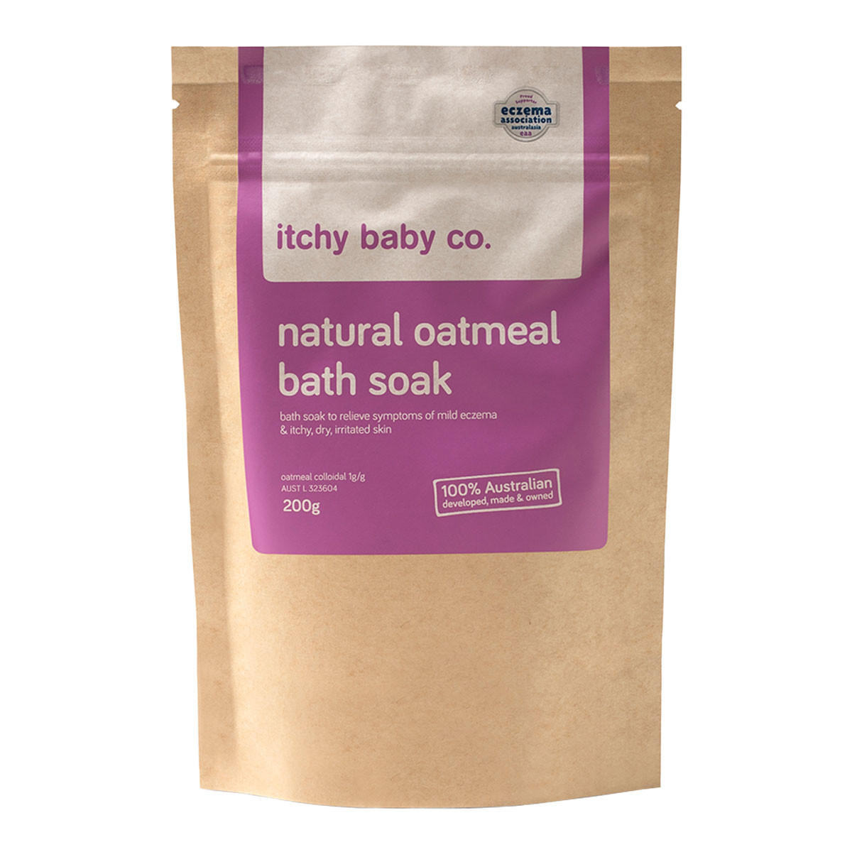 Itchy Baby Co Natural Oatmeal Bath Soak_1