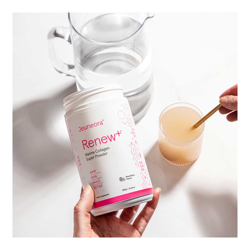 Jeuneora Renew+ Marine Collagen Super Powder - Berry Flavour _2