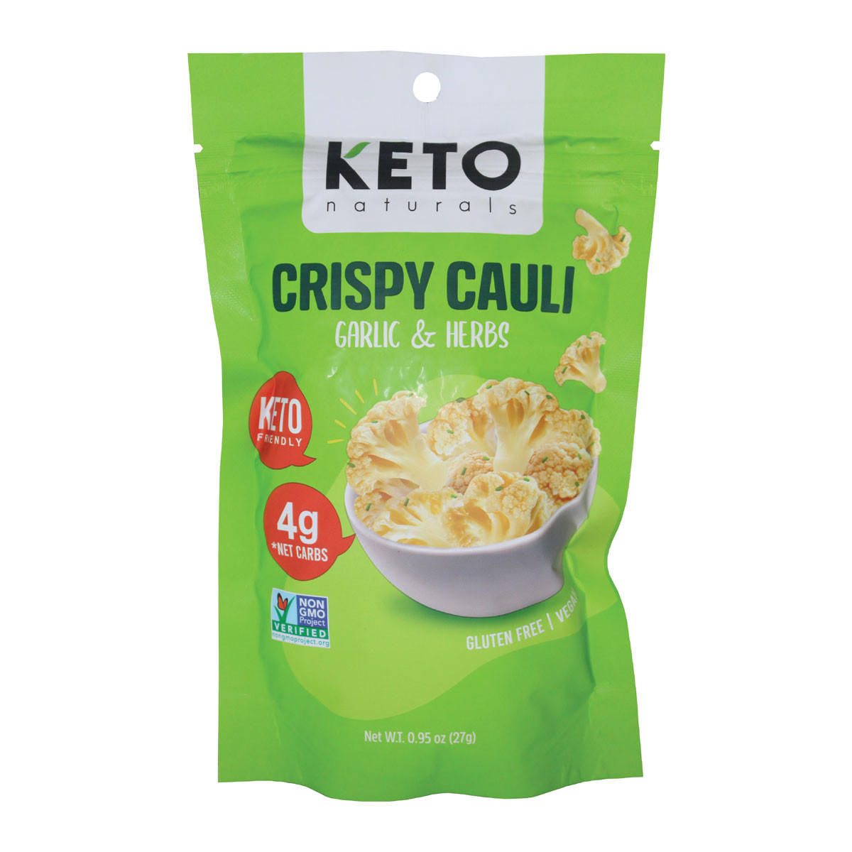 KETO Naturals Keto Crispy Cauli Bites Garlic and Herb_1