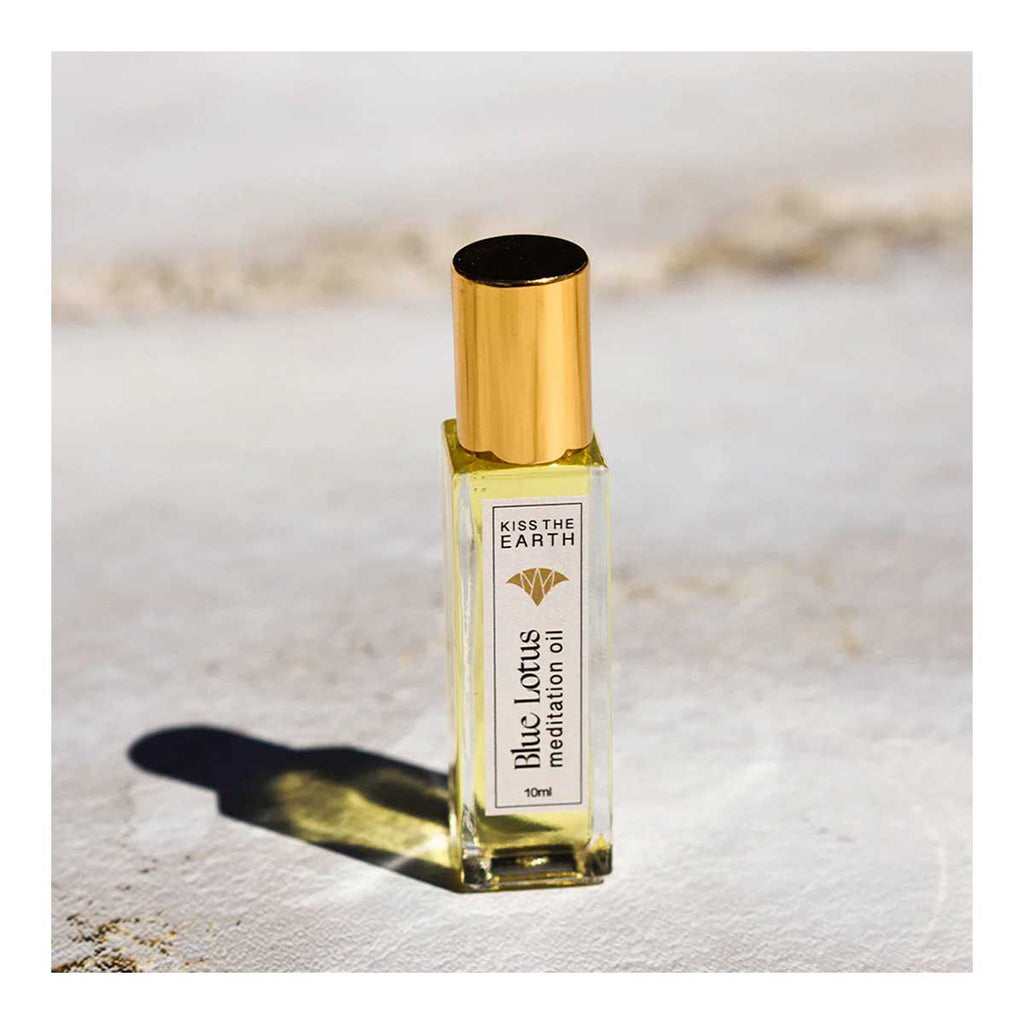 Kiss The Earth Blue Lotus Meditation Oil _3