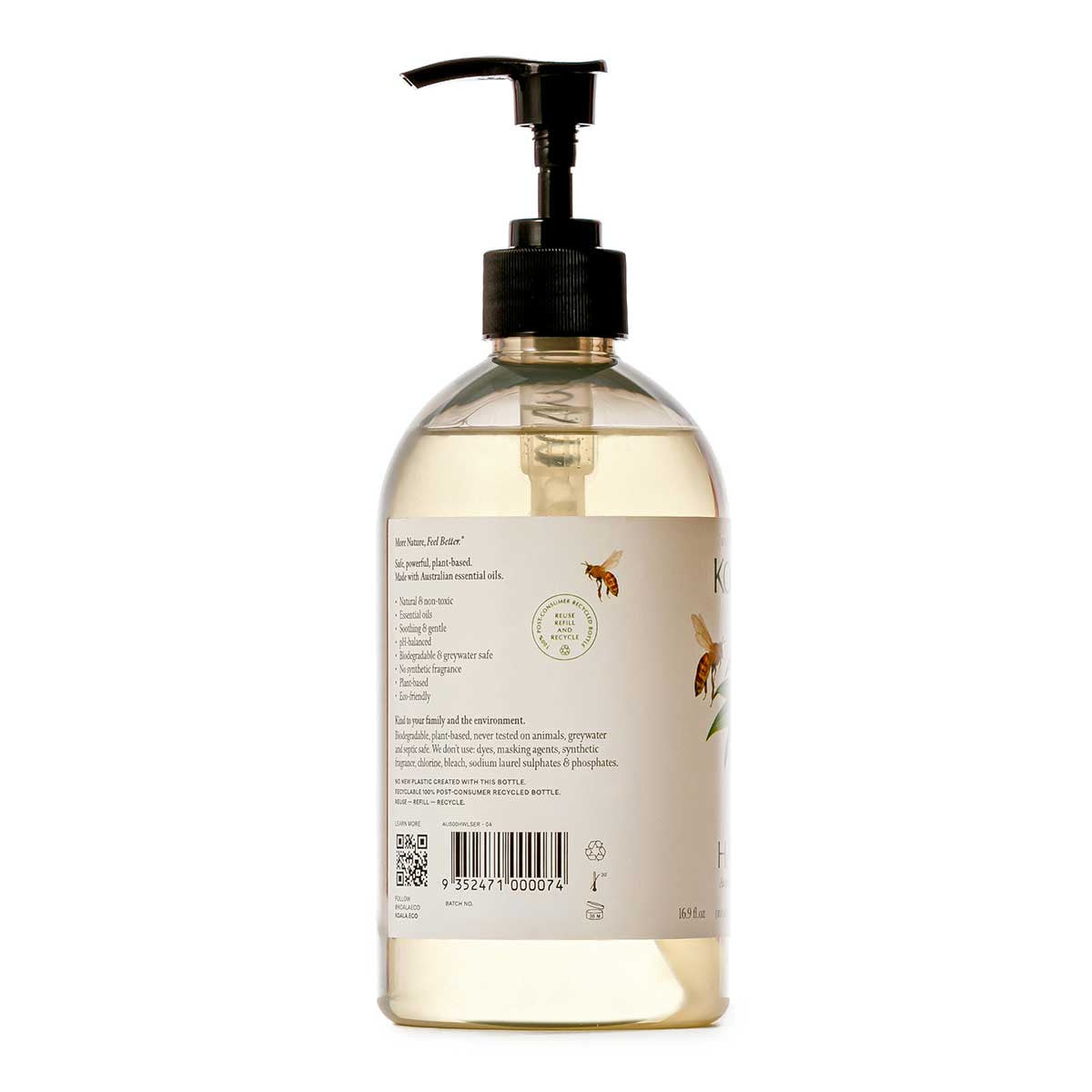 Koala Eco Natural Hand Wash Lemon Scented Eucalyptus & Rosemary _3