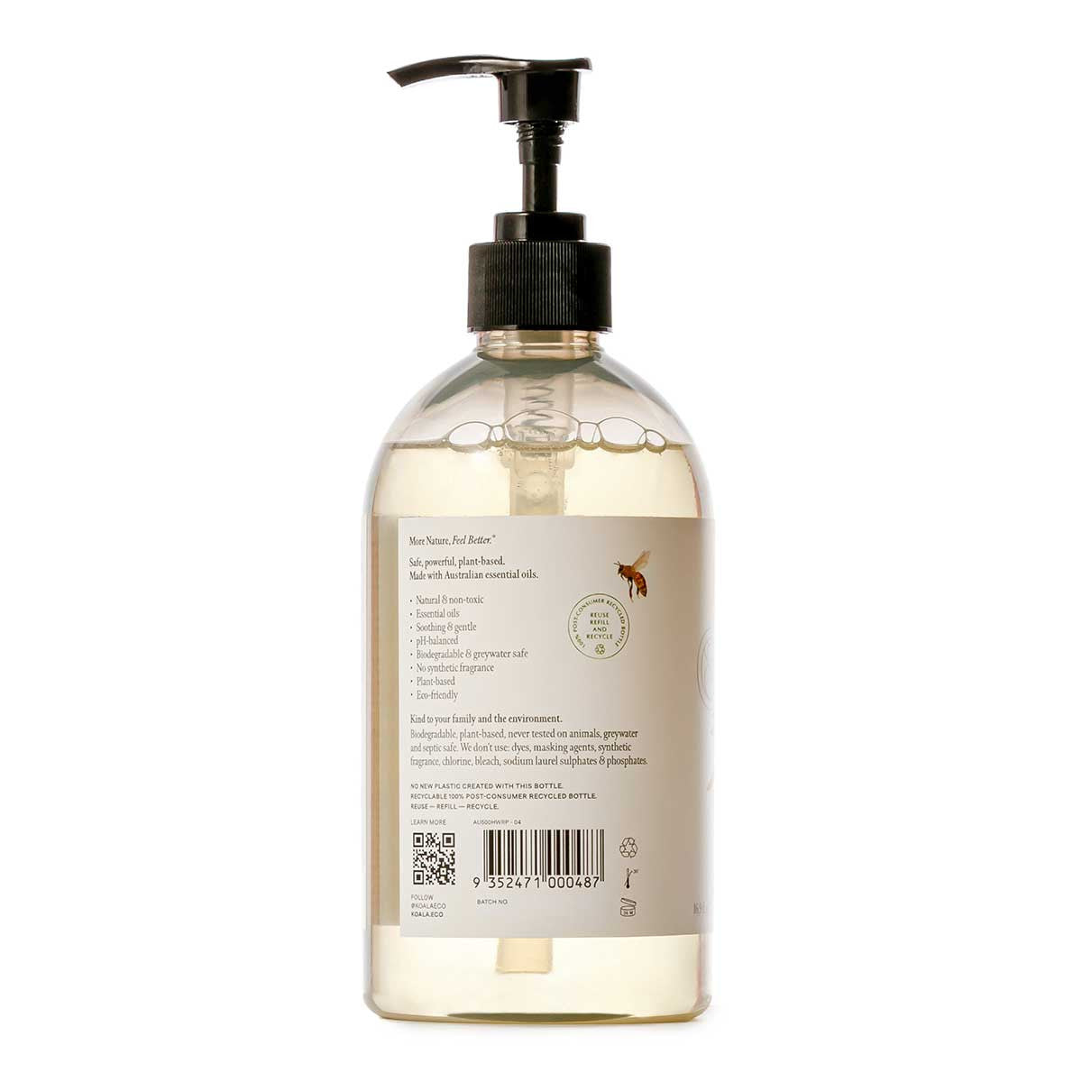Koala Eco Natural Hand Wash Rosalina & Peppermint _3