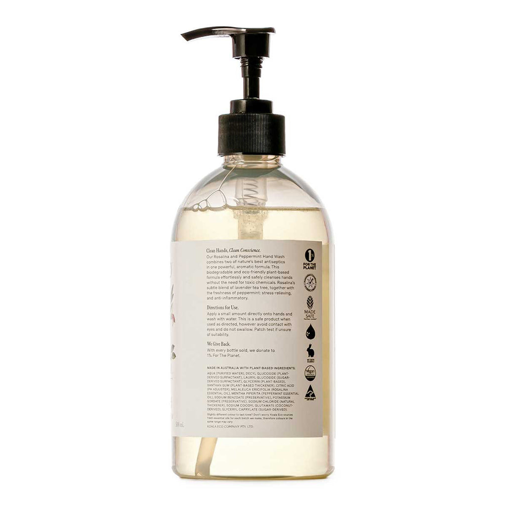 Koala Eco Natural Hand Wash Rosalina & Peppermint _2