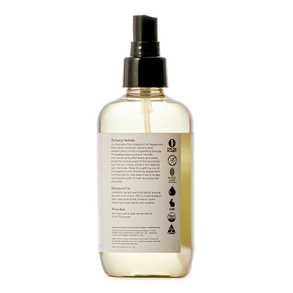 Koala Eco Natural Room Spray Pink Grapefruit & Peppermint _3