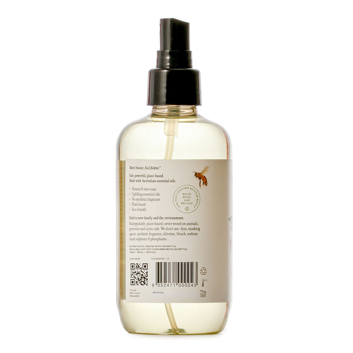 Koala Eco Natural Room Spray Pink Grapefruit & Peppermint _2