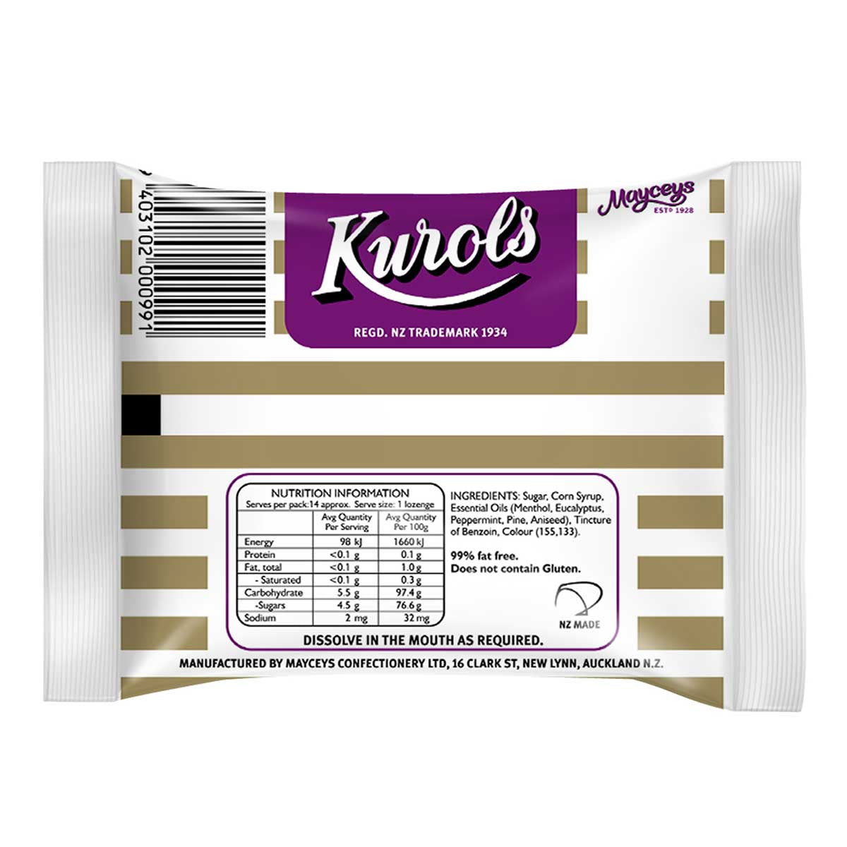 Kurols Original Mentholated Pastilles _2