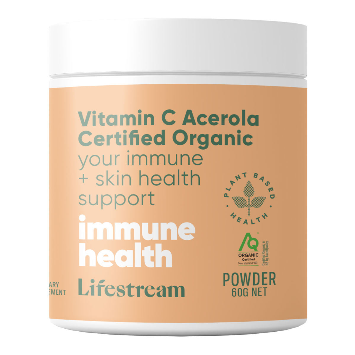 Lifestream Vitamin C Acerola Certified Organic Powder _1