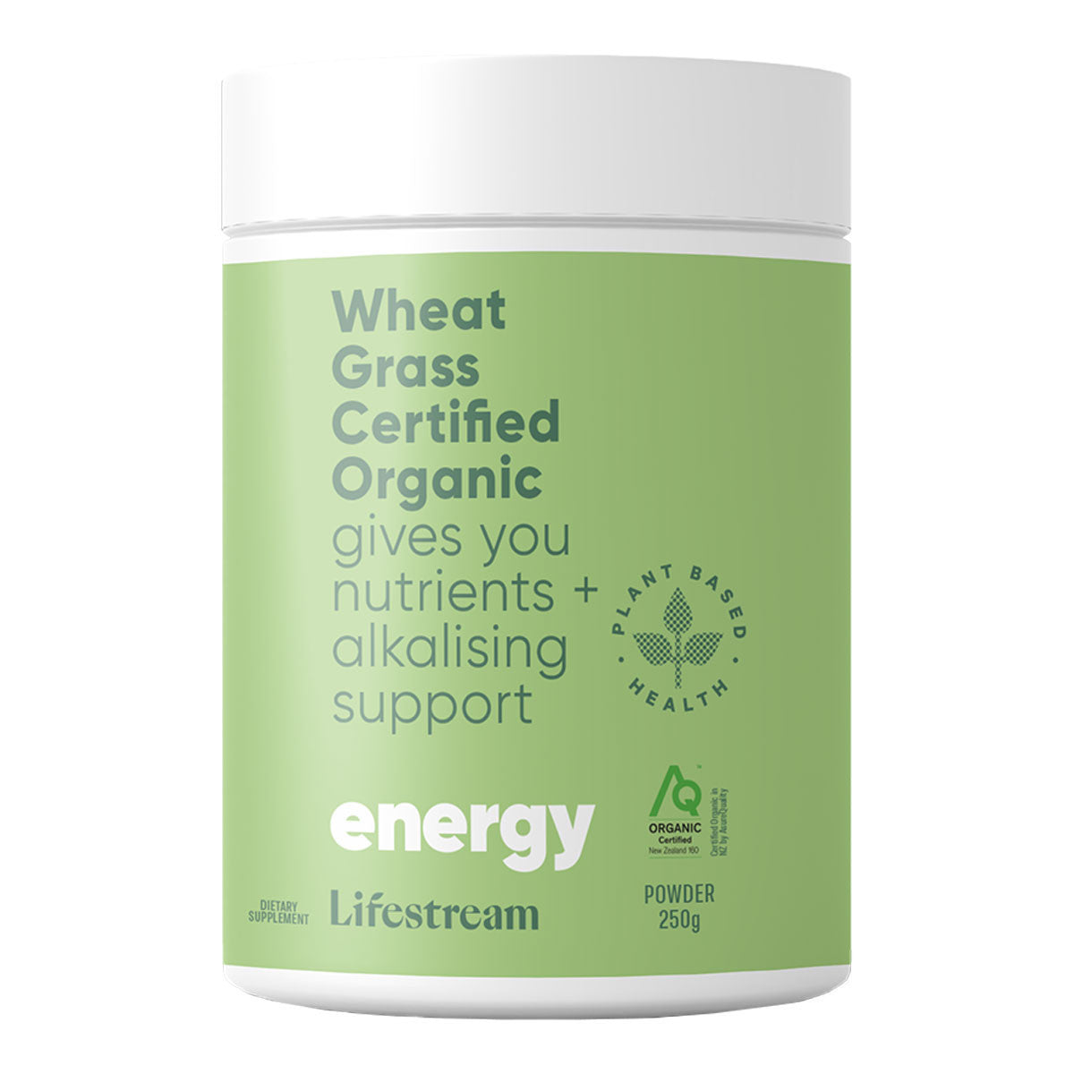 Lifestream Wheat Grass Certified Organic Powder_1