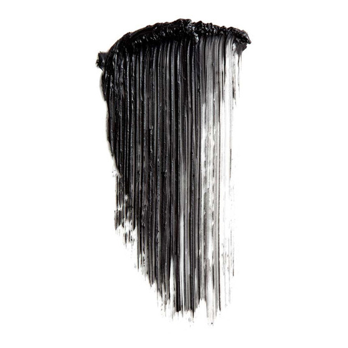 Lily Lolo Volume Naturale Mascara, black swatch on a white background.