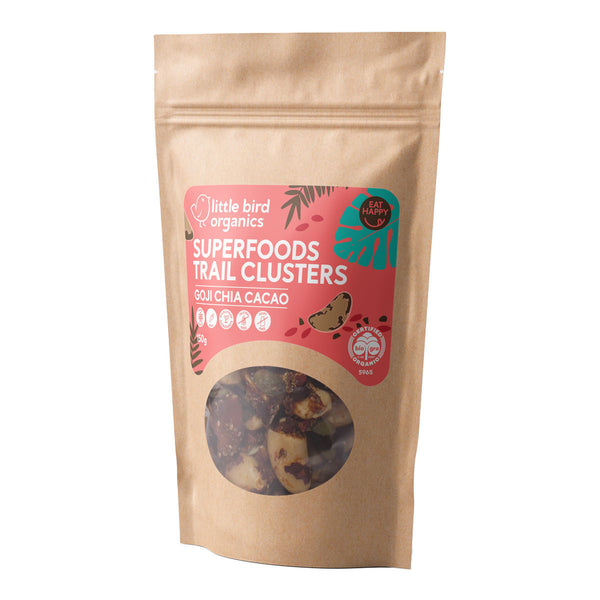 Superfoods Trail Clusters - Goji Chia Cacao