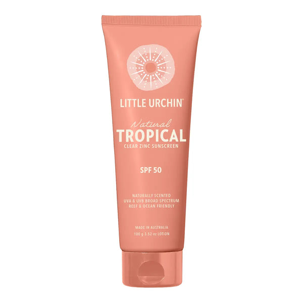 Natural Clear Zinc Sunscreen SPF 50 - Tropical