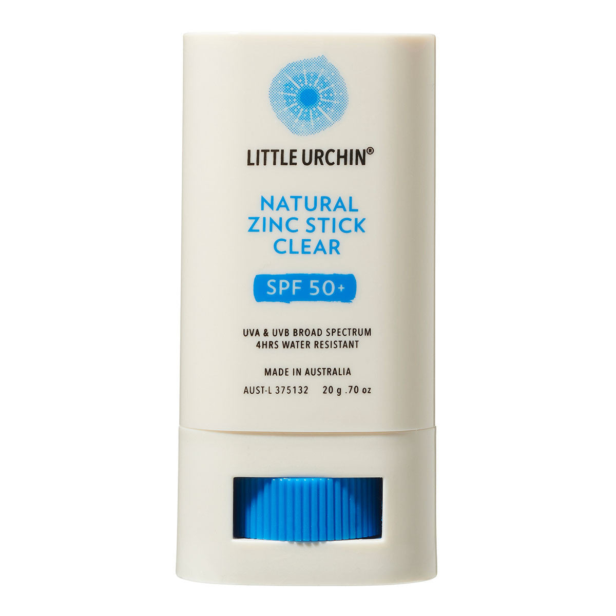 Little Urchin Natural Zinc Stick Clear SPF 50_1