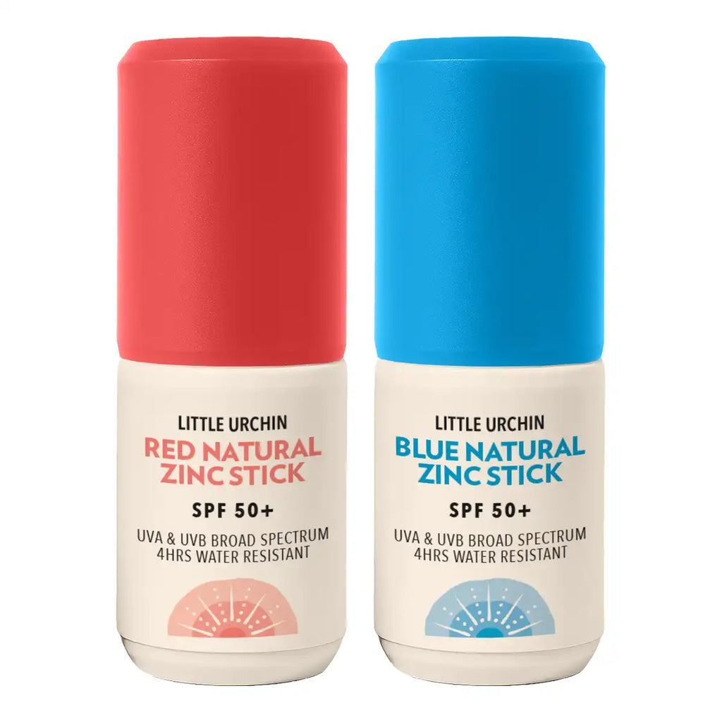 Red & Blue Natural Zinc Stick SPF 50+