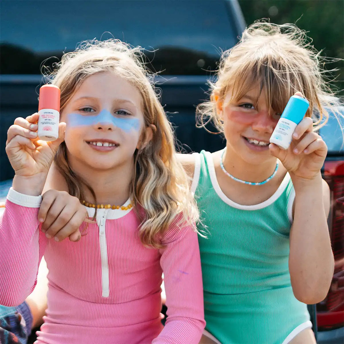 Red & Blue Natural Zinc Stick SPF 50+