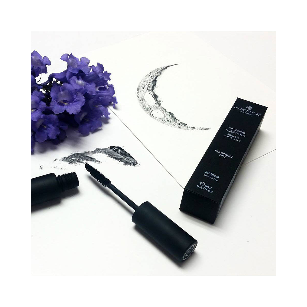 Living Nature Thickening Mascara - Jet Black_2