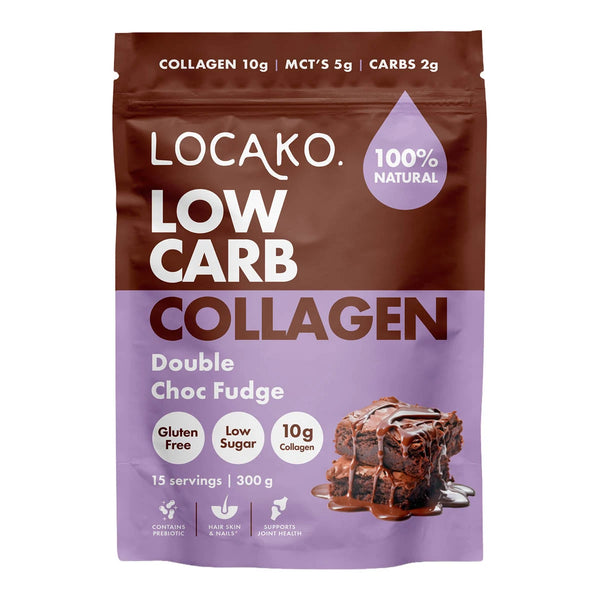 Collagen Double Choc Fudge - Keto