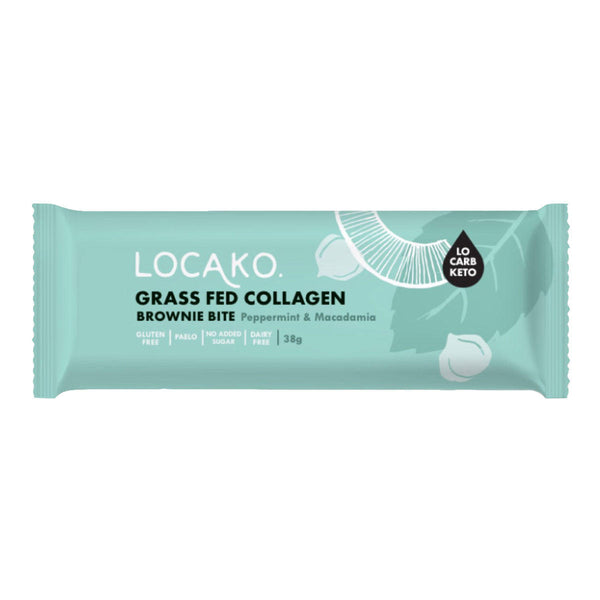 Collagen Peppermint & Macadamia Bar