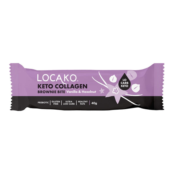 Keto Collagen Brownie Bite Vanilla Hazelnut