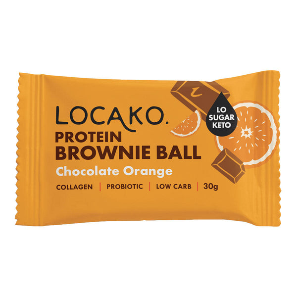 Keto Protein Brownie Balls - Choc Orange