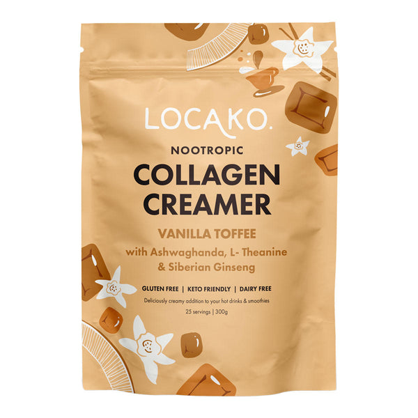 Nootropic Collagen Creamer - Vanilla Toffee