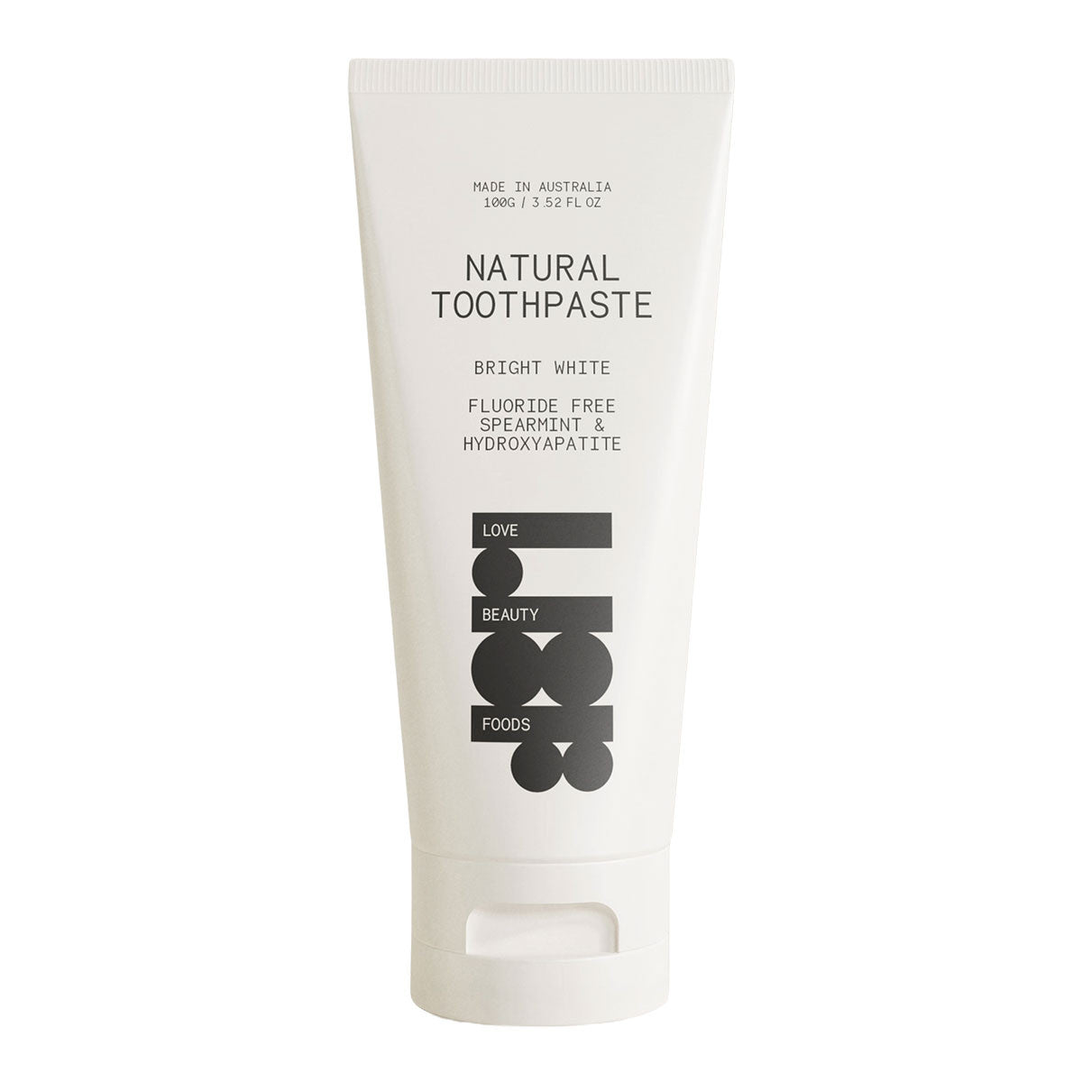 Love Beauty Foods Natural Toothpaste - Bright White _1